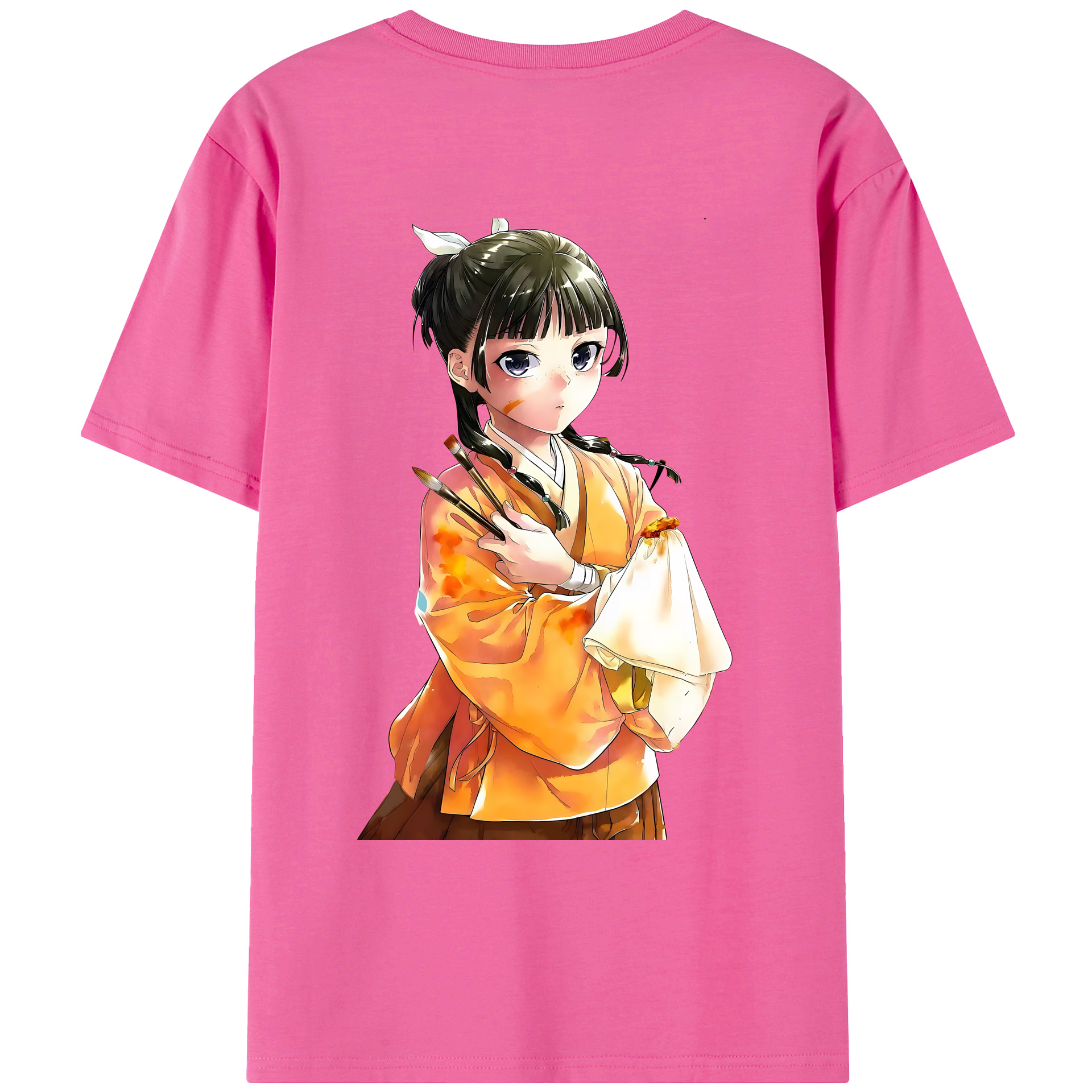 （画像用） 薬屋のひとりごと The Apothecary Diaries レディース半袖Tシャツ(バックプリント)